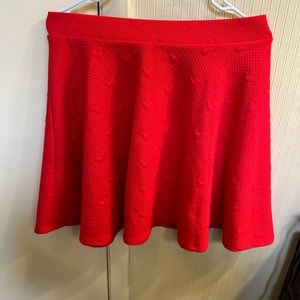 Red Mickey head skirt